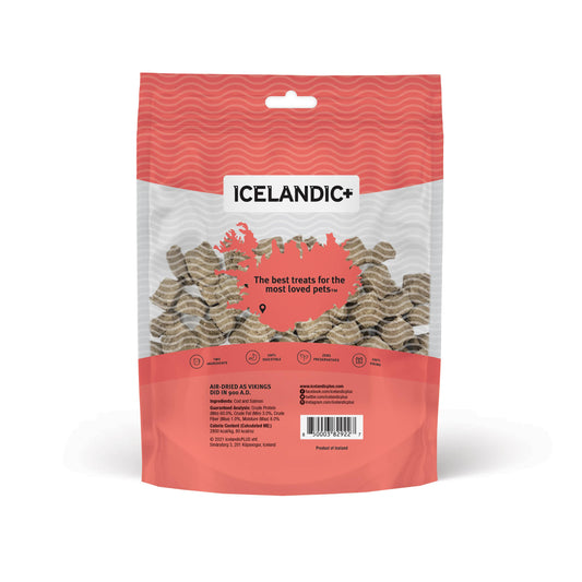 Icelandic+ Cod & Salmon Combo Bites Dog Treat 3.0-oz