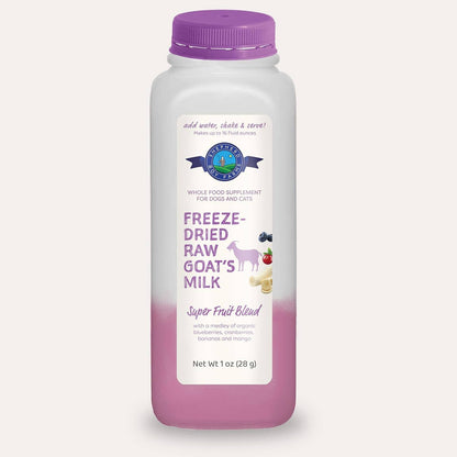 Shepherd Boy Farms Freeze-Dried Raw Goat Milk Topper- Super Fruit Blend: Small