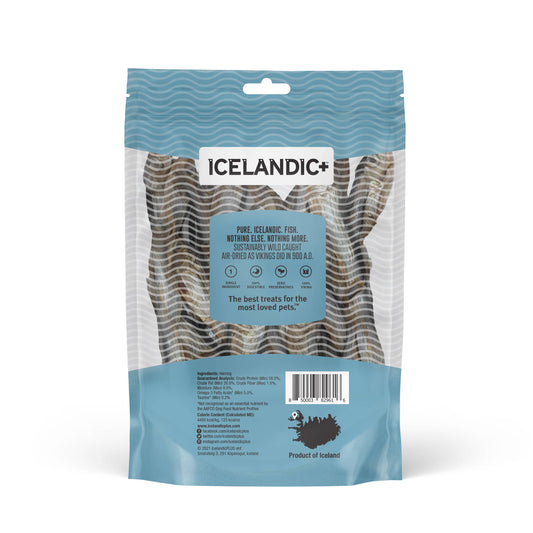 Icelandic+ Herring Whole Fish Dog Treats: 3-oz Bag