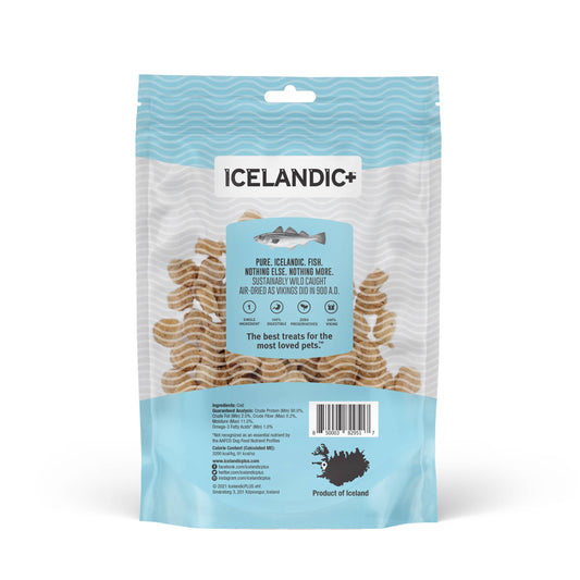 Icelandic+ Mini Cod Fish Chips for Training & Small Dogs: 2.5-oz