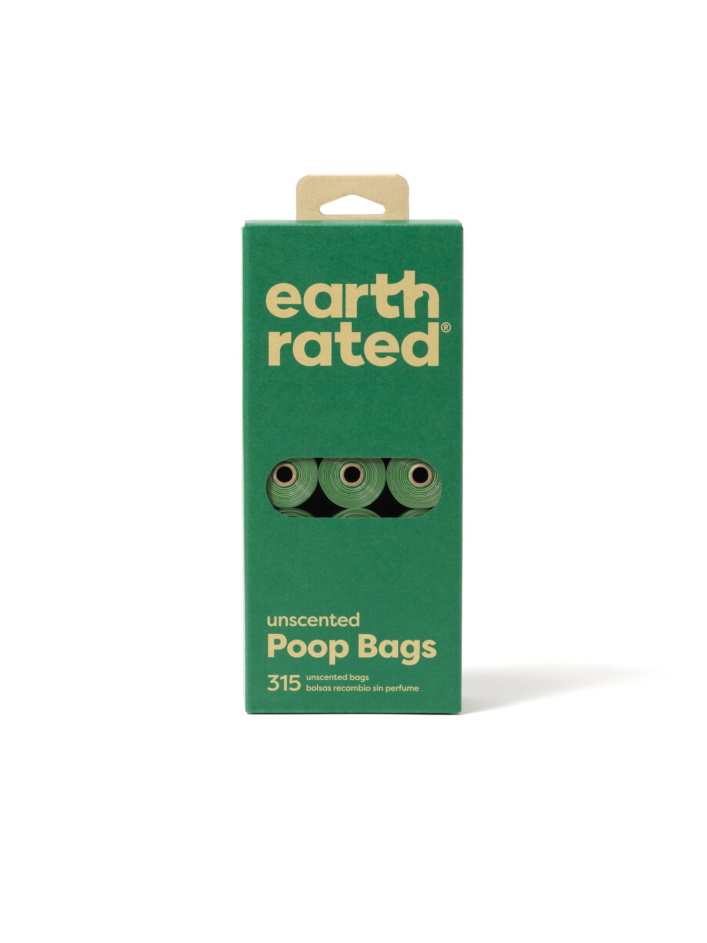 Earth Rated Unscented Poop Bags 315 bags on 21 Refill Rolls