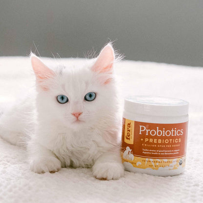Fera Pet USDA Organic Probiotics with Prebiotics for Dogs and Cats