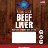 Shepherd Boy Farms Freeze Dried Beef Liver Dog and Cat Treats: 3oz