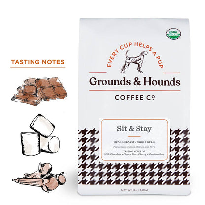 Sit & Stay™ Medium-Dark Roast Blend Coffee: Ground 12 oz.