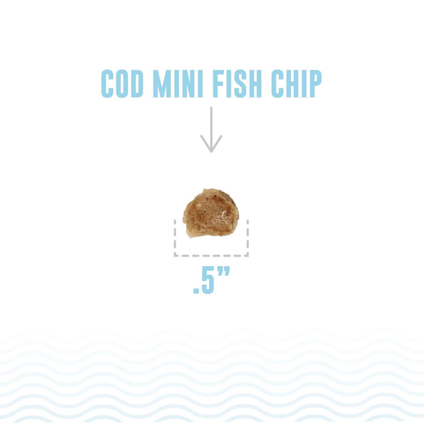 Icelandic+ Mini Cod Fish Chips for Training & Small Dogs: 2.5-oz