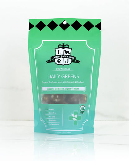Lord Jameson Daily Greens Organic Soft & Chewy Dog Treats