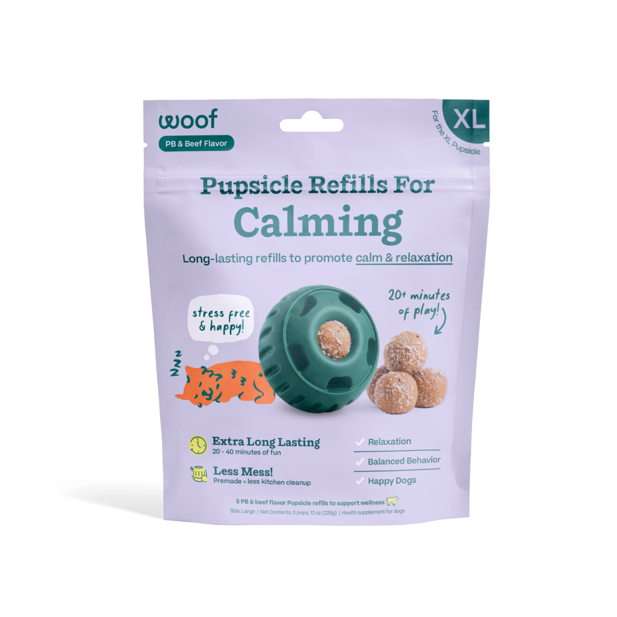 Woof: Calming Wellness Pops: Small