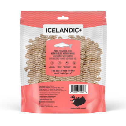 Icelandic+ Salmon Mini Fish Chips Dog Training Treats: 2.5-oz