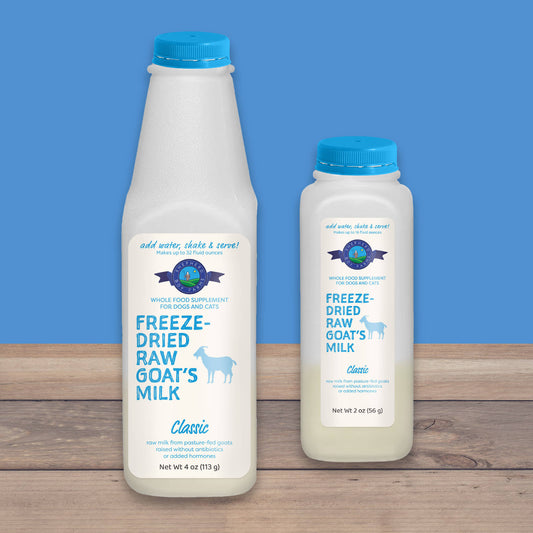 Shepherd Boy Farms Freeze-Dried Raw Goat Milk Topper- Classic: Small
