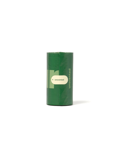 Earth Rated Unscented Poop Bags 120 bags on 8 Refill Rolls