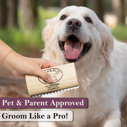 SleekEZ® Dog Brush for Shedding and Grooming (Medium-5 inch)