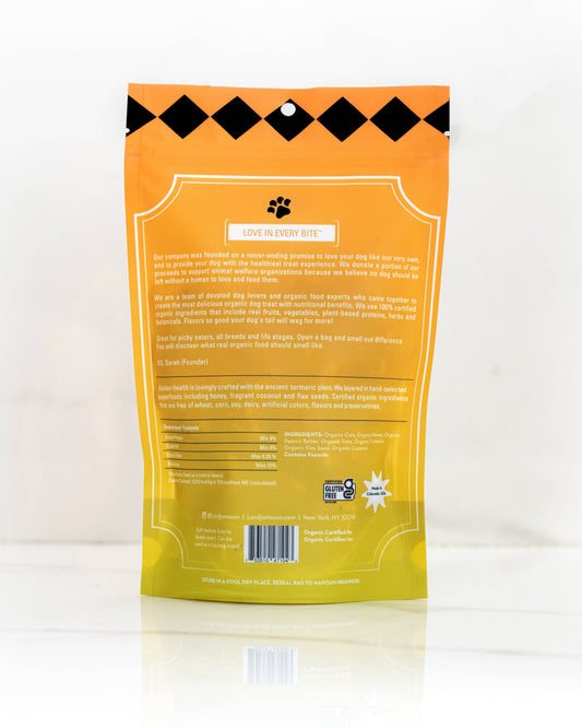 Lord Jameson Golden Health Organic Soft & Chewy Dog Treats
