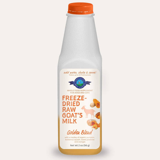 Shepherd Boy Farms Freeze-Dried Raw Goat Milk- Golden Blend: Small
