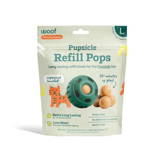 Woof: Pupsicle Pops: Beef / Large