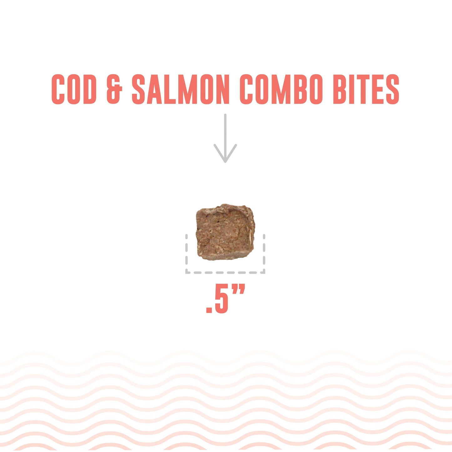 Icelandic+ Cod & Salmon Combo Bites Dog Treat 3.0-oz