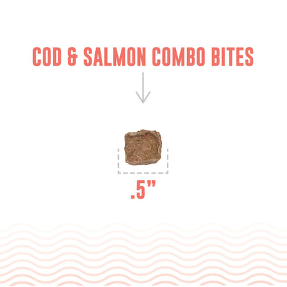 Icelandic+ Cod & Salmon Combo Bites Dog Treat 3.0-oz