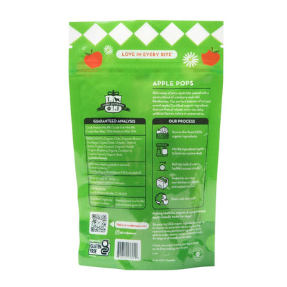 Lord Jameson Apple Pops Organic Dog Treats 6oz