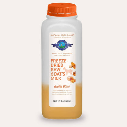 Shepherd Boy Farms Freeze-Dried Raw Goat Milk- Golden Blend: Small