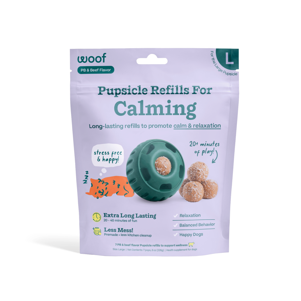 Woof: Calming Wellness Pops: Small