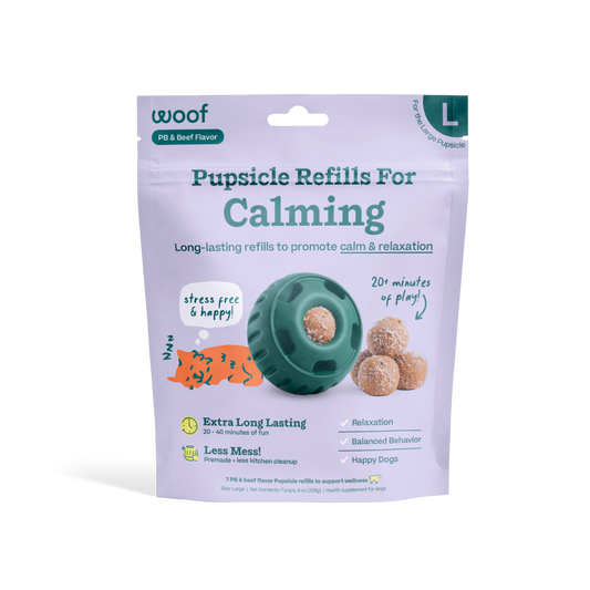 Woof: Calming Wellness Pops: Large